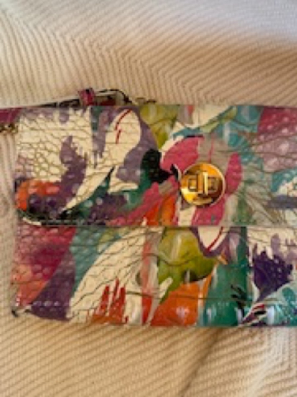 BRAHMIN-Floral Crossbody